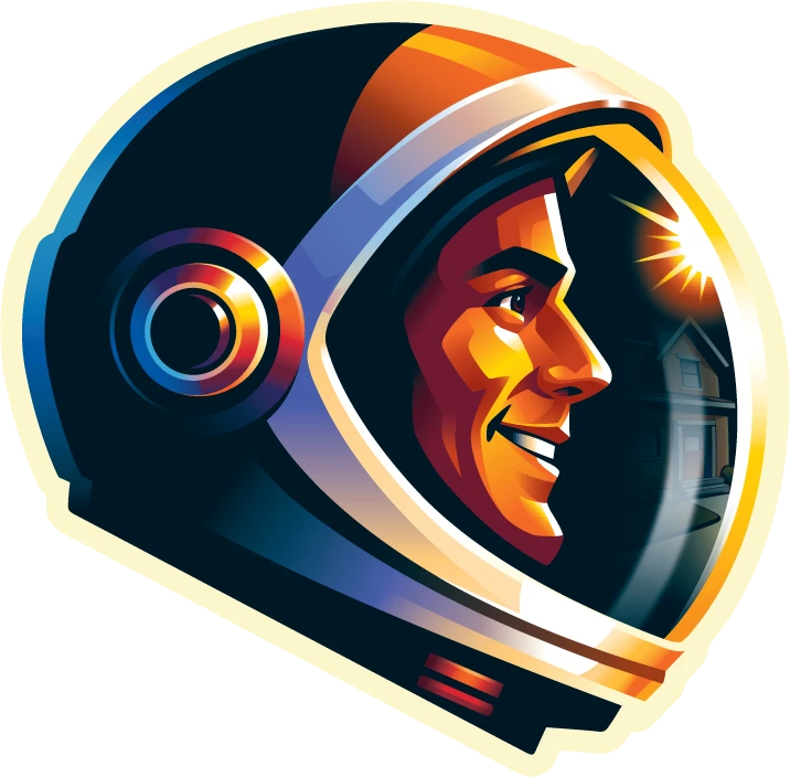 All Systems Pros astronaut mascot floating above the hero